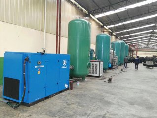 鹤庆通用储气罐-赛轮金宇轮胎使用现场